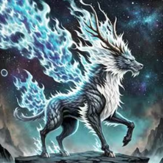 夜明星空