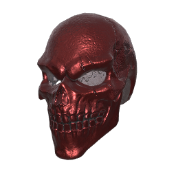 Red Bone Full Helmet
