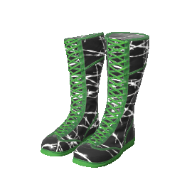 Barbed Wire Wrestling Shoes