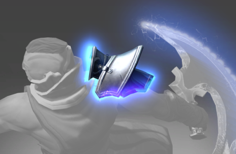 shoulder plate of the fervent conscript