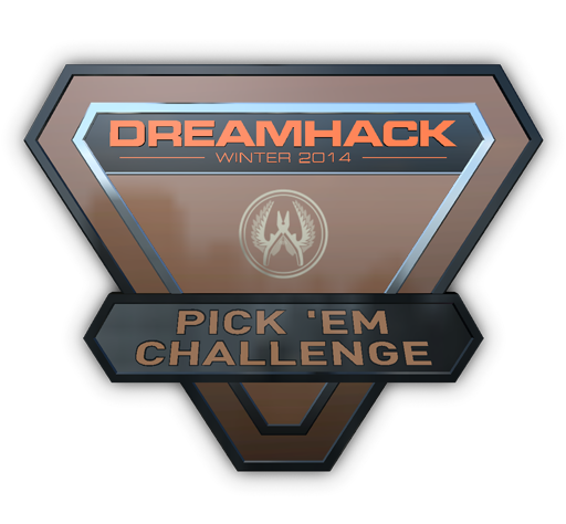 2014年 DreamHack 锦标赛竞猜青铜级纪念奖牌